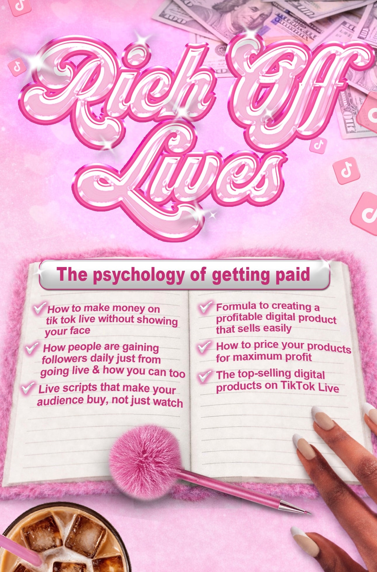 Rich Off Lives: The Psychology of Getting Paid (Make $1k/day on live without showing your face or having a large following)