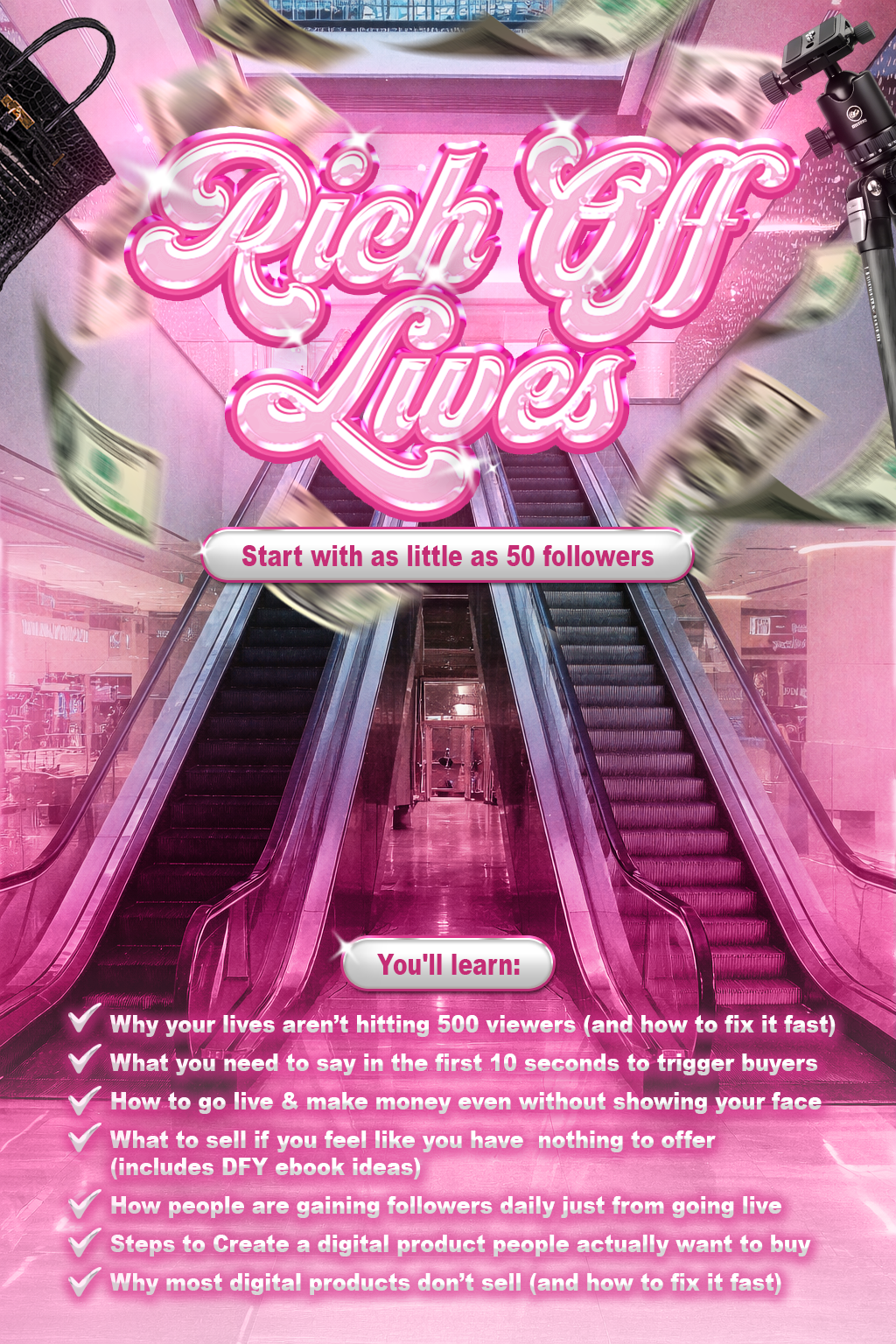 Rich Off Lives: The Psychology of Getting Paid (Make $1k/day on live without showing your face or having a large following)